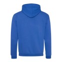 Sweat à capuche bicolore, passage écouteurs, 280 g/m²