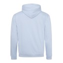 Sweat à capuche bicolore, passage écouteurs, 280 g/m²