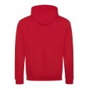 Sweat à capuche bicolore, passage écouteurs, 280 g/m²