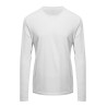 T-shirt col rond manches longues en coton BIO et NO LABEL, 150 g/m²