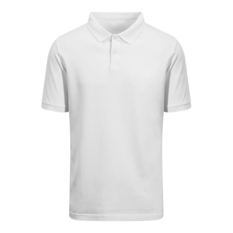 Polo manches courtes en coton BIO et NO LABEL, 170 g/m²