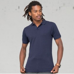 Polo manches courtes en coton BIO et NO LABEL, 170 g/m²