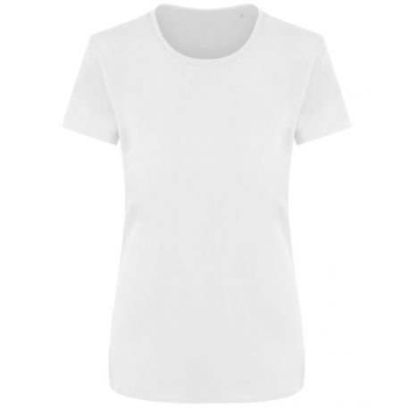 T-shirt de sport cintré pour femme en polyester recyclé
