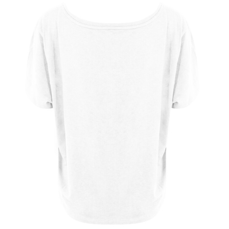 T-shirt moderne femme en viscose éco et coton bio, 160 g/m²