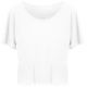 T-shirt moderne femme en viscose éco et coton bio, 160 g/m²