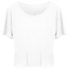 T-shirt moderne femme en viscose éco et coton bio, 160 g/m²