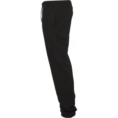 Pantalon de jogging lourd, taille élastique, NO LABEL, 300 g/m²