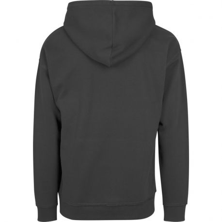Sweat hoodie oversize traditionnel ton sur ton NO LABEL, 250 g/m²