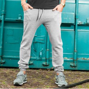 Pantalon jogging entrejambe large, taille élastique, NO LABEL, 300 g/m²