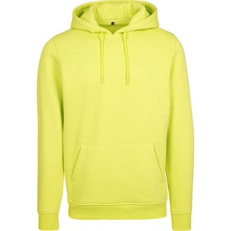 Sweat hoodie à capuche lourd, grande poche kangourou, NO LABEL, 300 g/m²