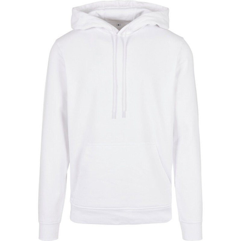 Sweat hoodie à capuche épais, manches raglan, NO LABEL, 300 g/m²