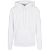 Sweat hoodie à capuche épais, manches raglan, NO LABEL, 300 g/m²