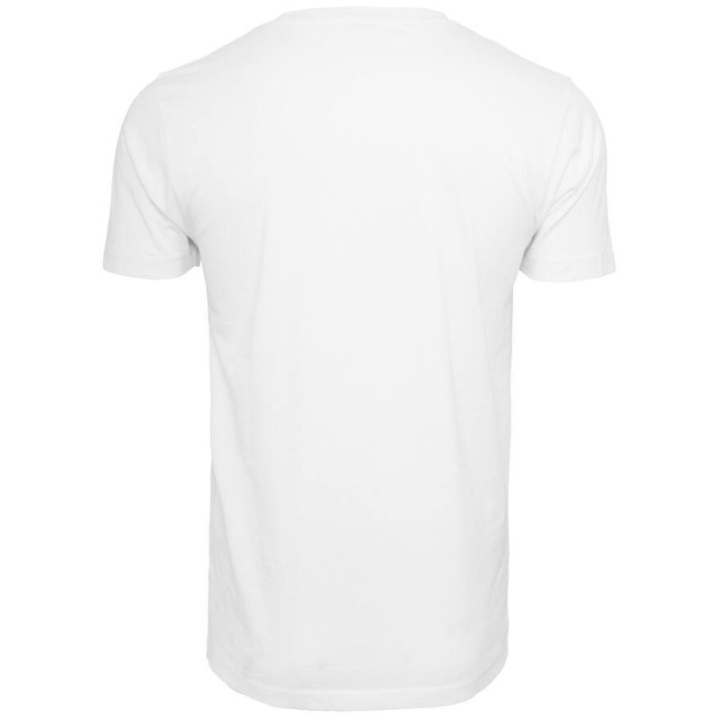 T-shirt moderne en coton BIO col rond, manches courtes, NO LABEL, 180 g/m²