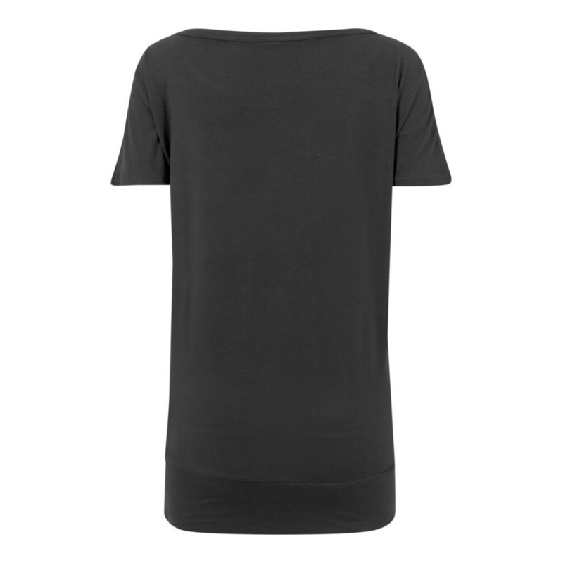 Tee-shirt femme en viscose extra long NO LABEL, 170 g/m²