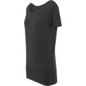 Tee-shirt femme en viscose extra long NO LABEL, 170 g/m²
