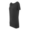 Tee-shirt femme en viscose extra long NO LABEL, 170 g/m²