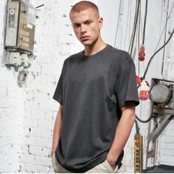 Tee-shirt épais large style oversize en coton, NO LABEL, 240 g/m²