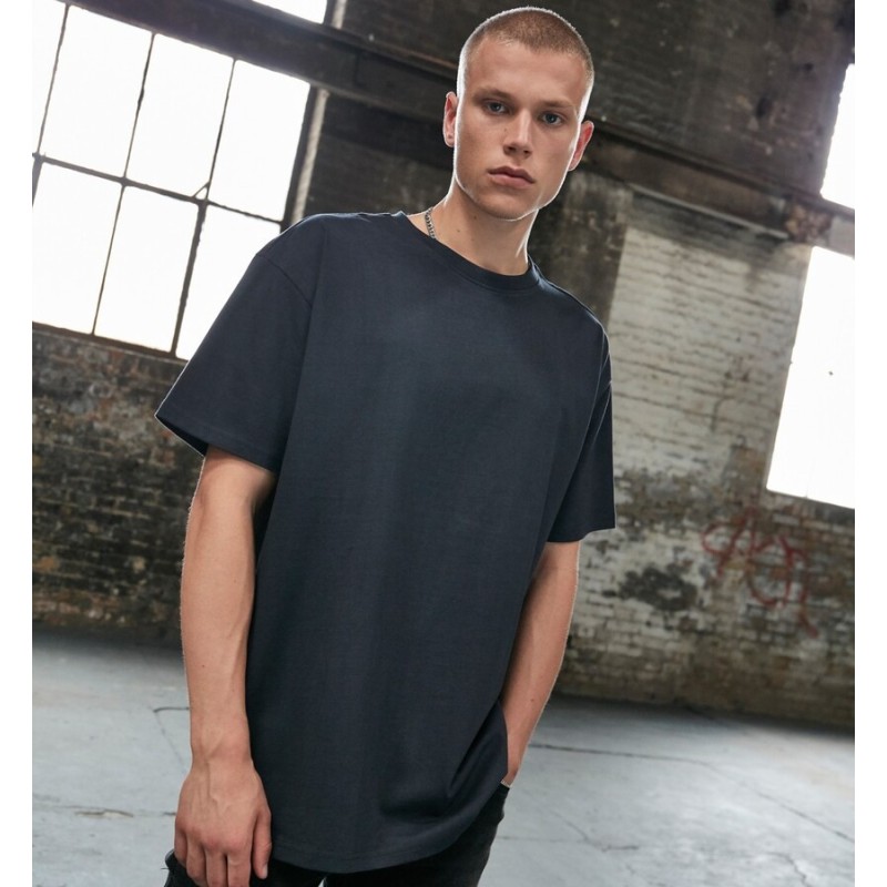 Tee-shirt épais large style oversize en coton, NO LABEL, 240 g/m²