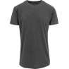 T-shirt long tendance en coton, coupe extra longue, NO LABEL, 140 g/m²