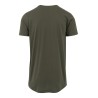 T-shirt long tendance en coton, coupe extra longue, NO LABEL, 140 g/m²