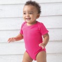 Body bébé manches courtes en coton, 200 g/m² pas cher