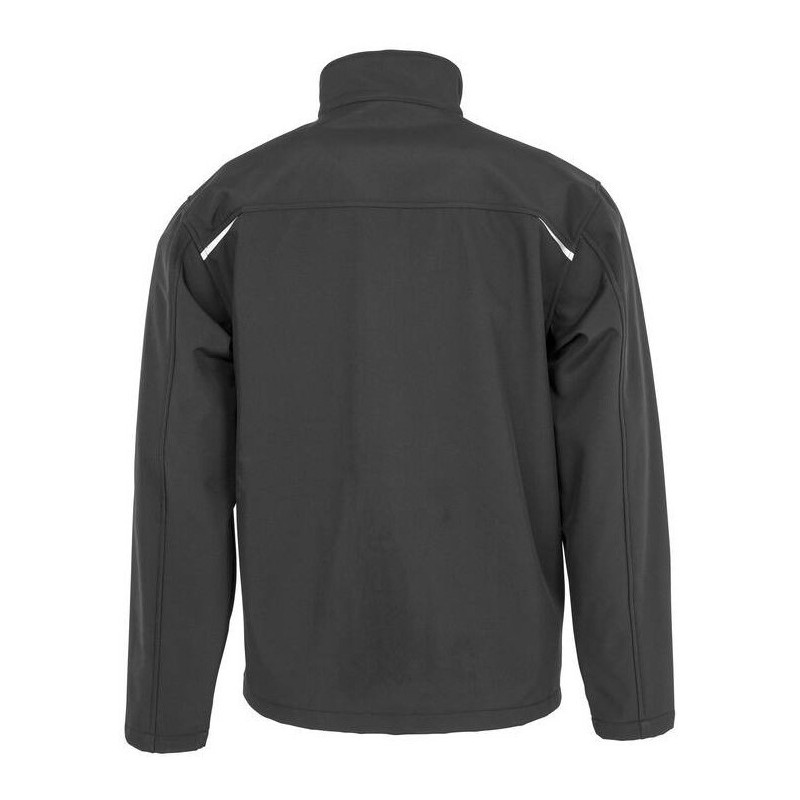 Veste softshell 3 couches imperméable en polyester recyclé, 300 g/m²