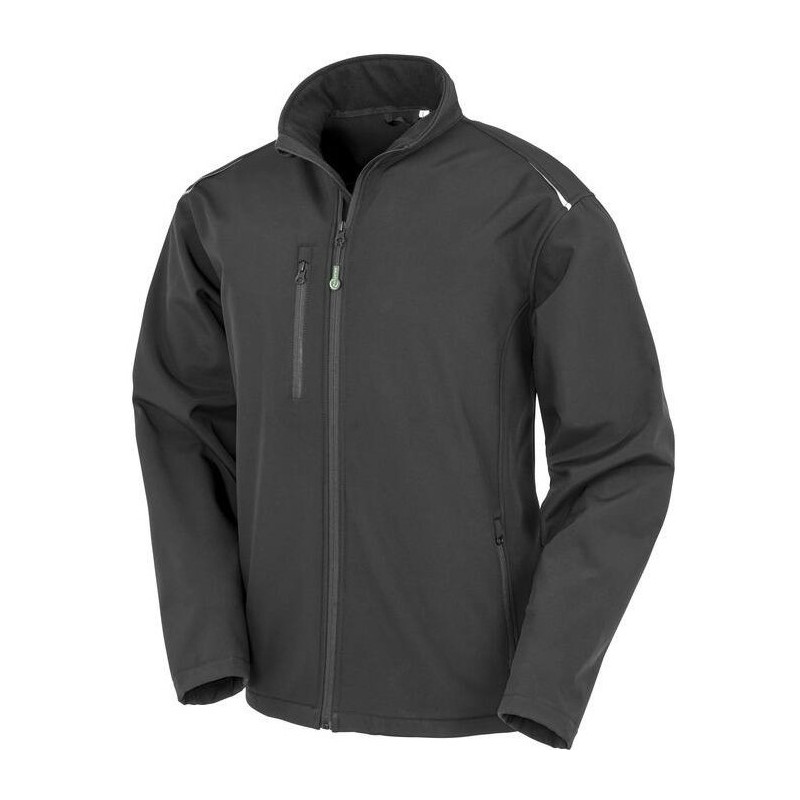 Veste softshell 3 couches imperméable en polyester recyclé, 300 g/m²