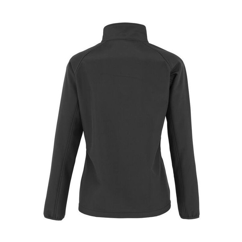 Veste softshell femme 2 couches imperméable en polyester recyclé, 280 g/m²