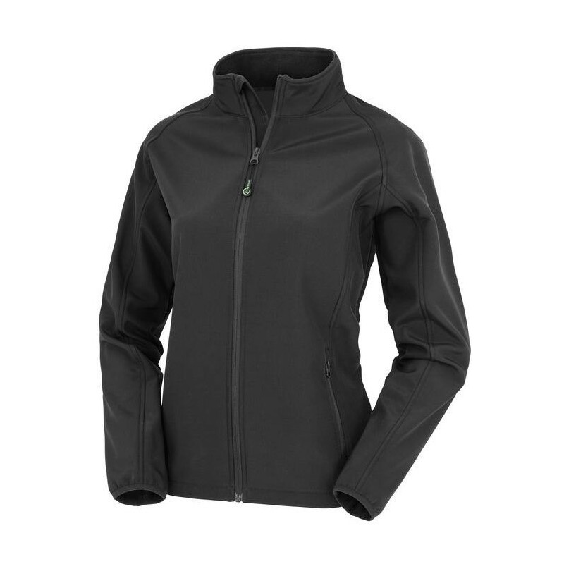 Veste softshell femme 2 couches imperméable en polyester recyclé, 280 g/m²