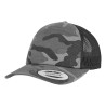 Casquette trucker camouflage maille filet à 6 panneaux