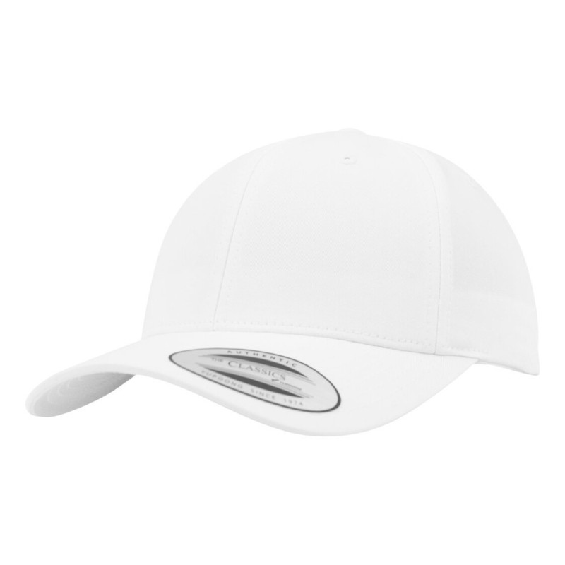 Casquette de sport snapback à visière incurvée