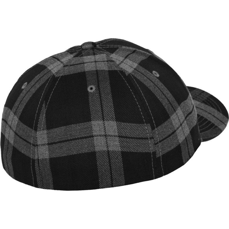 Casquette baseball motif Tartan plaid Ecossais, 330 g/m²