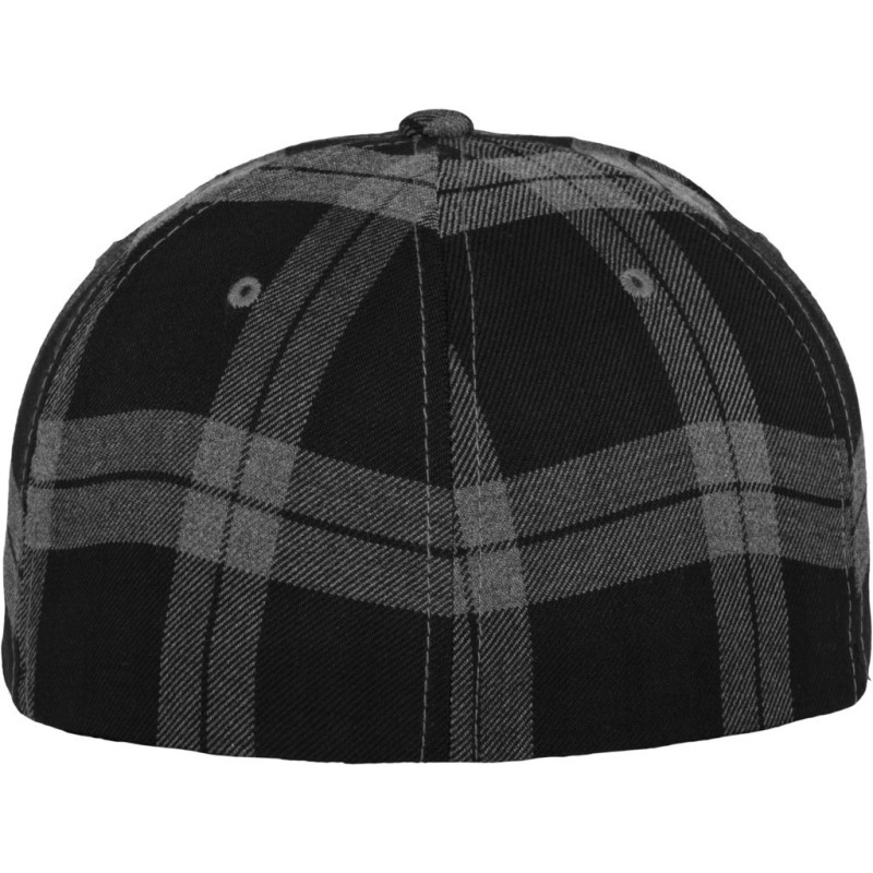 Casquette baseball motif Tartan plaid Ecossais, 330 g/m²