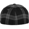 Casquette baseball motif Tartan plaid Ecossais, 330 g/m²