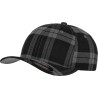 Casquette baseball motif Tartan plaid Ecossais, 330 g/m²