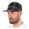 Casquette baseball motif Tartan plaid Ecossais, 330 g/m²