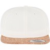 Casquette snapback trucker, visière en liège