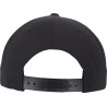Casquette snapback bicolore, motif camouflage, mélange de twill