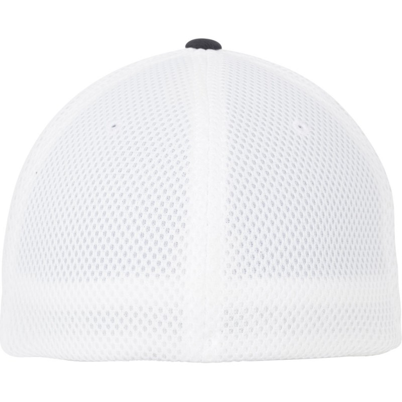 Casquette 6 panneaux bicolore, en ultrafibre et maille aérée