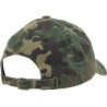 Casquette baseball camouflage, effet délavé