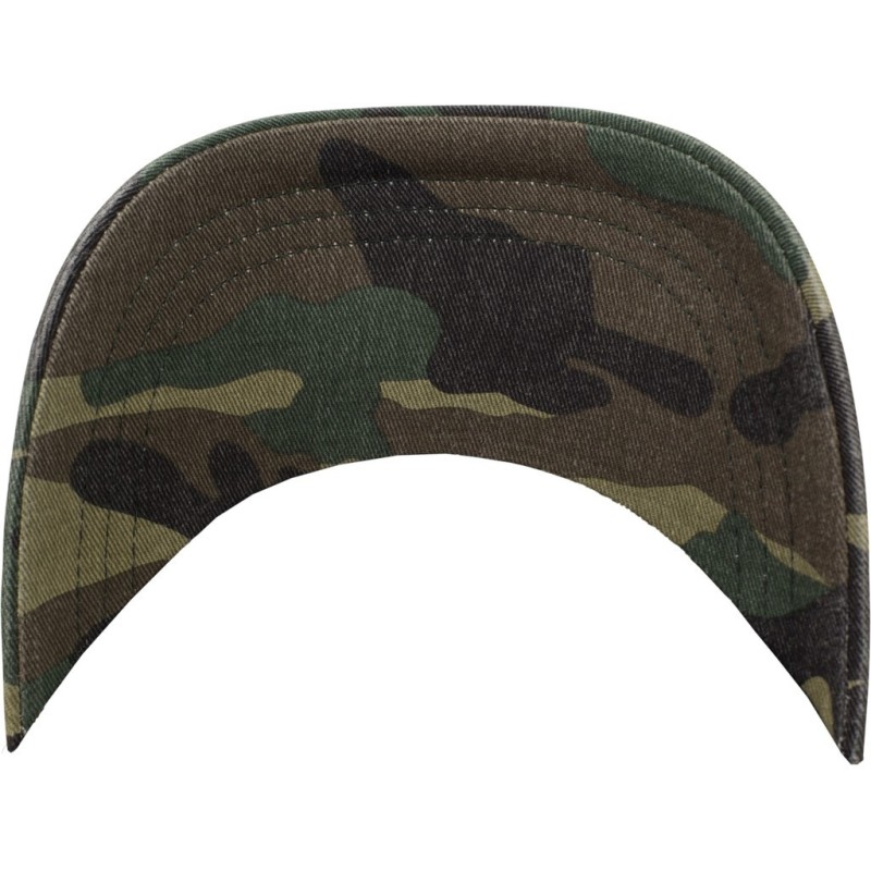 Casquette baseball camouflage, effet délavé