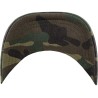 Casquette baseball camouflage, effet délavé
