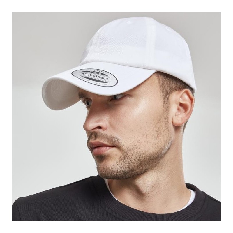 Casquette baseball profil bas en coton biologique