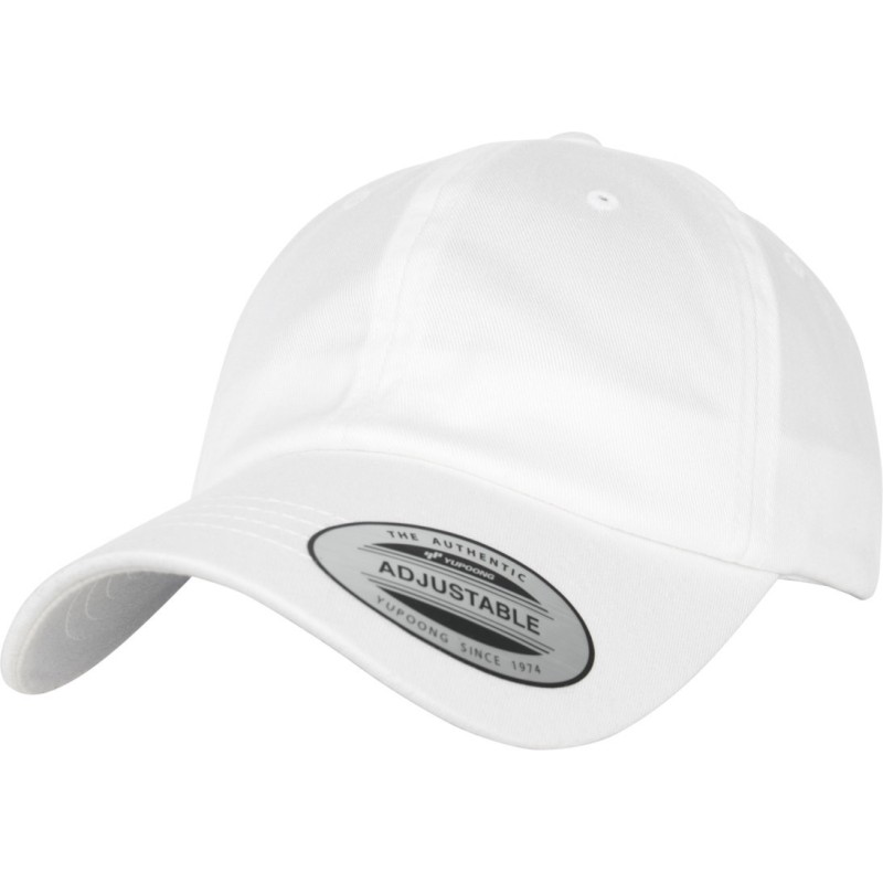 Casquette baseball profil bas en coton biologique