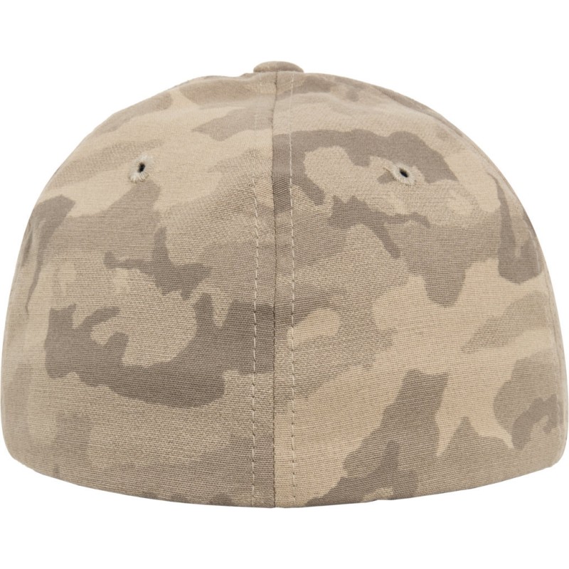 Casquette 6 panneaux camouflage discret, ton sur ton