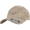Casquette 6 panneaux camouflage discret, ton sur ton