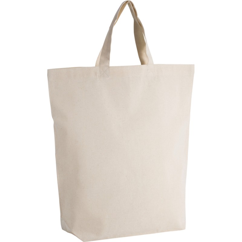 Sac shopping en coton, 130 g/m²