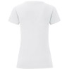 T-shirt femme coton épais BIO origine France garantie et NO LABEL, 190 g/m²