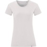 T-shirt femme coton épais BIO origine France garantie et NO LABEL, 190 g/m²