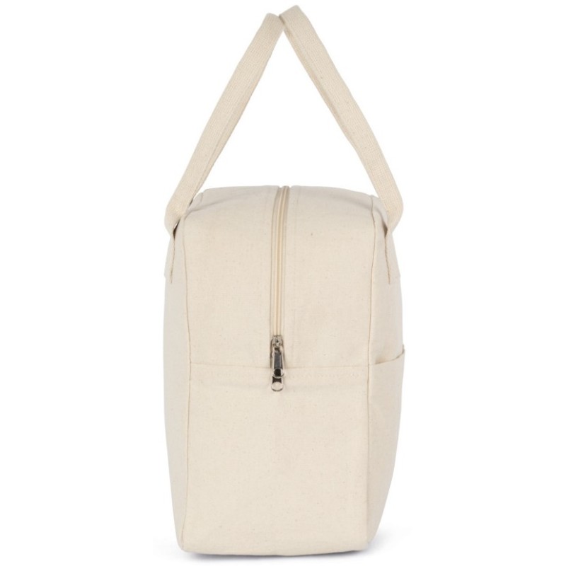 Sac isotherme en coton canvas, anses en coton, 310 g/m²